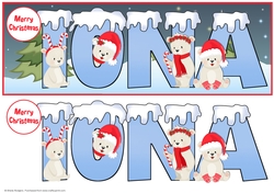 POLAR BEAR NAMES - IONA