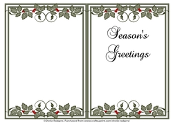 A5 SEASONS GREETINGS INSERT 1