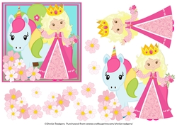 PRINCESS AND UNICORN 1