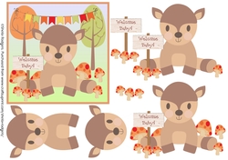 WELCOME BABY - DEER