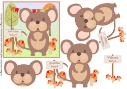 WELCOME BABY - MOUSE