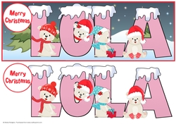 POLAR BEAR NAMES - LOLA