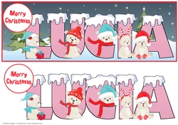POLAR BEAR NAMES - LUCIA