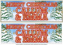 CHRISTMAS GLITTER - CALLUM AND EMMA