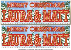 CHRISTMAS GLITTER - LAURA AND MATT