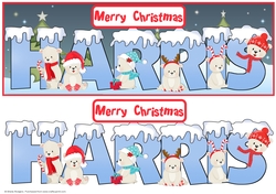 POLAR BEAR NAMES - HARRIS