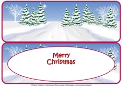 HAPPY SNOWMEN NAMES - INSERT