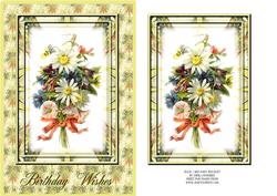 Quick Card Daisy Bouquet