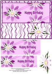 Starla Flower Pyramid and Decoupage