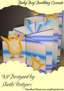 Baby Boy Duckling Cascade
