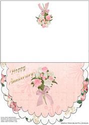 Scalloped Anniversary Bouquet