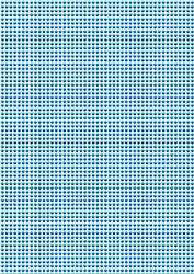 Graduated Blue Polka Dots