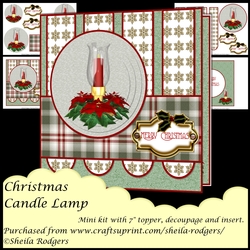 Christmas Candle Lamp