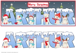 POLAR BEAR NAMES - ARTHUR