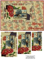 Poinsettia and Cottage