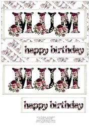 Mum Floral Alphabet