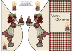 Raggedy Ann with Candle