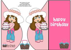 Best Friend with Cake