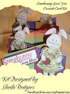 Somebunny Loves You Cascade Card Kit