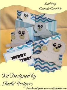 Seal Pup Cascade Card Kit