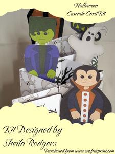 Halloween Cascade Card Kit