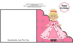 Blonde Southern Belle Cut and Fold