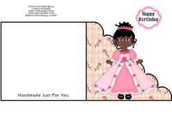Ethnic Southern Belle Cut and Fold