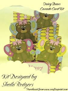 Fairy Bears Cascade Card Kit