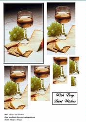 Wine, Cheese and Crackers