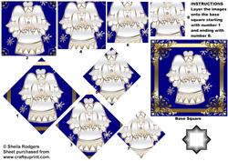 White Angel Star Pyramid