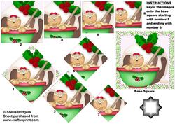 Christmas Baking Star Pyramid
