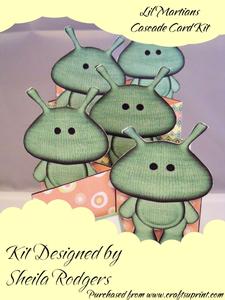 Lil Martians Cascade Card Kit