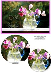 Sweet Peas Get Well Soon