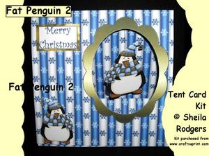 Fat Penguin 2 Tent Card