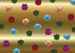 Christmas Gift Backing Paper