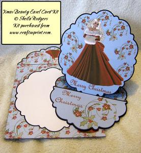 Xmas Beauty Easel Card Kit