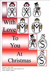 Snowman Xmas Book