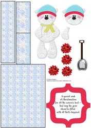 Winter Wonderland Polar Bear Mini Easel Card