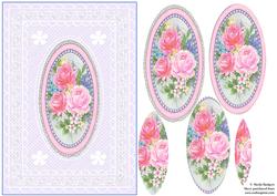 Traditional Roses with Lace