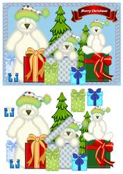 Polar Bears with Gifts