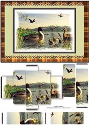Duck Family Panels