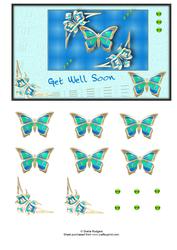 Butterflies Get Well Soon