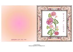 Deco Rose Cut and Fold