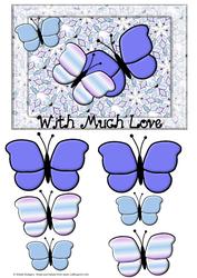 Framed Butterflies.