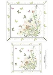 Delicate Butterflies Toppers