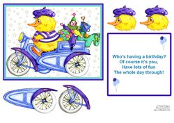 Biker Duck