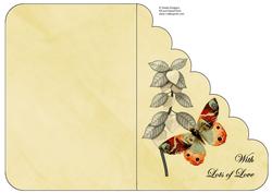 Quick Card Butterfly