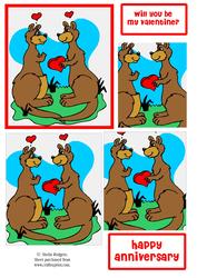 Kangaroos in Love