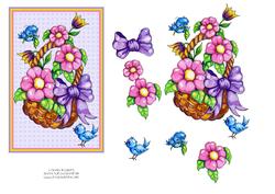 Basket of Flowers