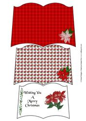 Open Book Poinsettia